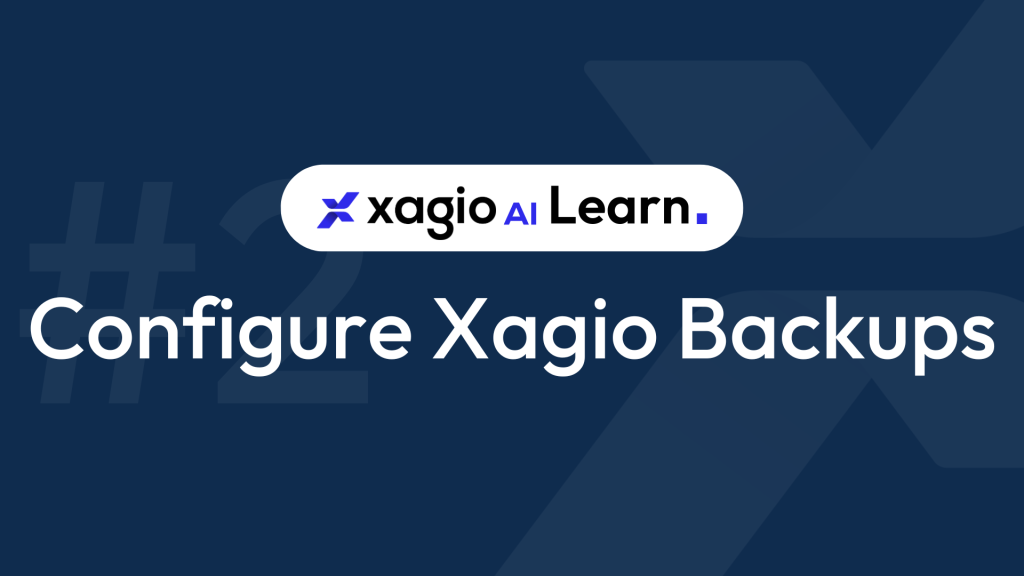 Configure Xagio Backups