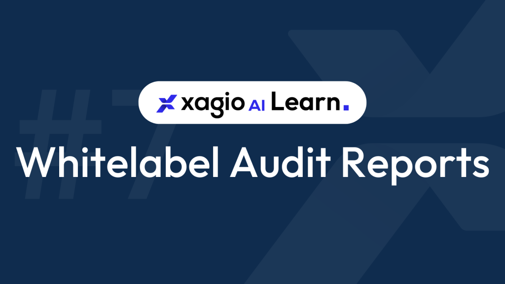 Whitelabel audit reports