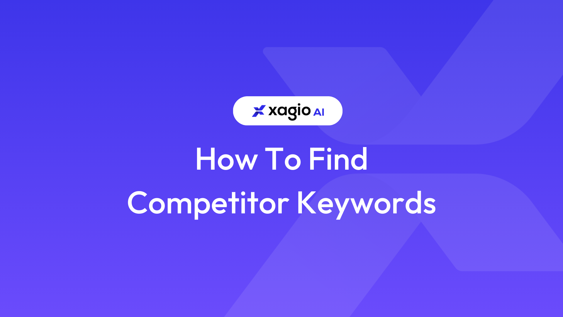 How To Find Competitor Keywords