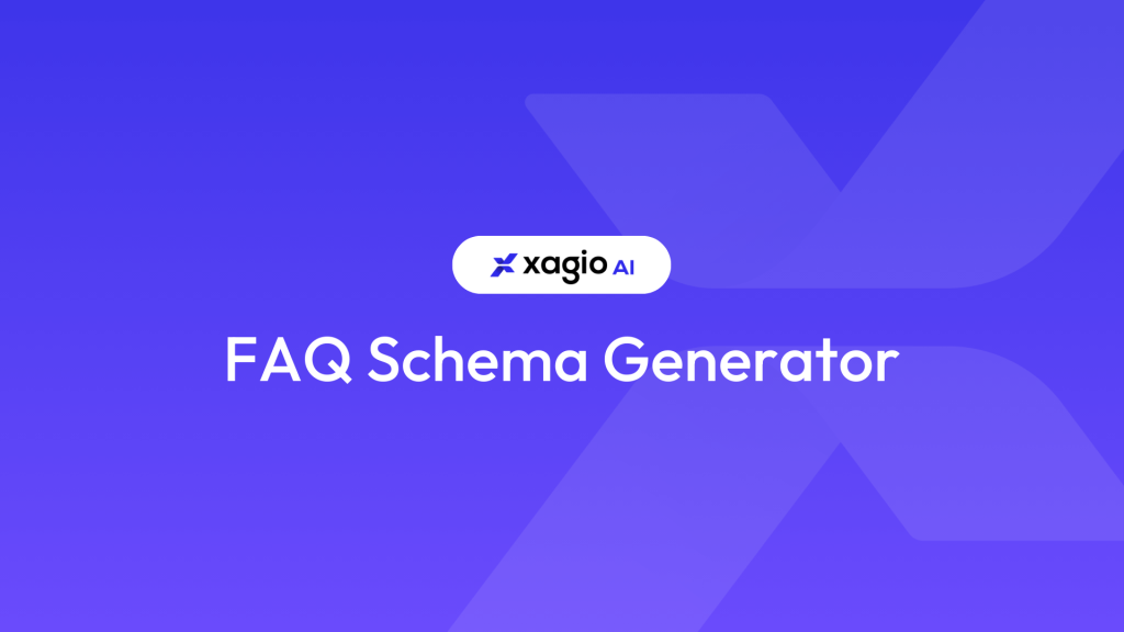 FAQ Schema Generator in Xagio