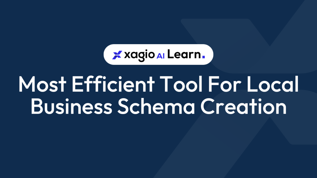 Most Efficient Tool For Local Business Schema Creation