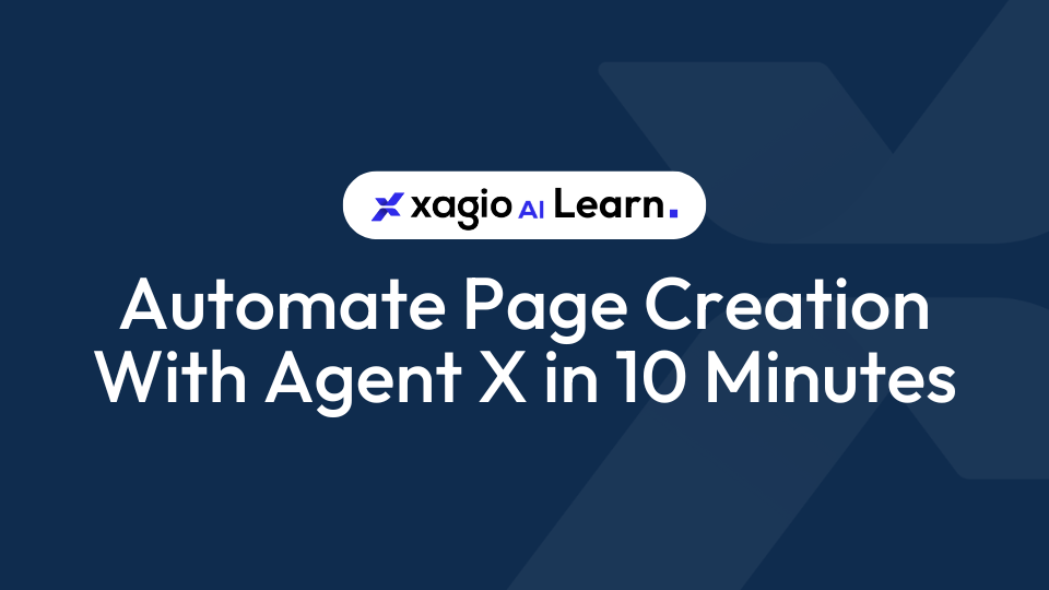 Automate Page Creation