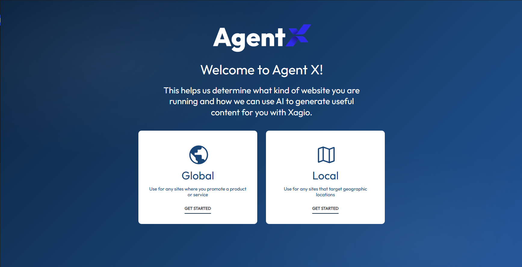 starting Agent X